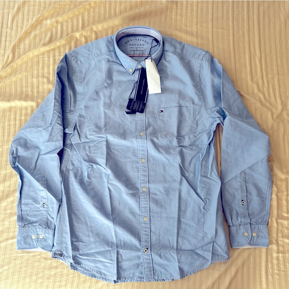 Tommy Hilfiger Oxford Shirt Blue M